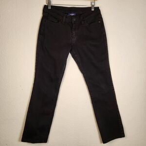 Levi's Midrise Straight 552 Women's Black Jeans, Size 4
